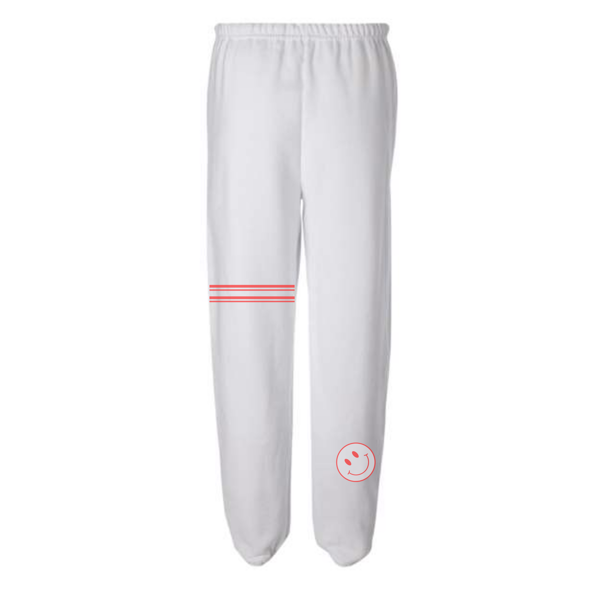 Eat More Dessert Sweats – White + Red